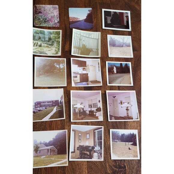 LOT  Of 35 vintage 1970's  PHOTOS Home Interiors Furniture Scenery Animals Zoo - Picture 5 of 12